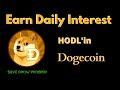 Earning Interest on Dogecoin with Stakecube