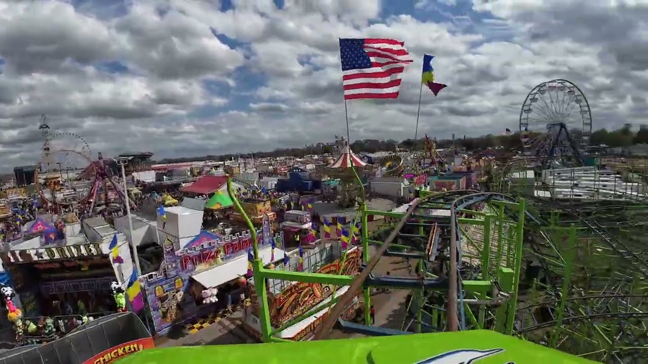 Arctic Blast at Florida Strawberry Festival On-Ride POV • 4K 60fps
