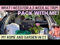 Pack with me for my atlantic city trip see my home in ct