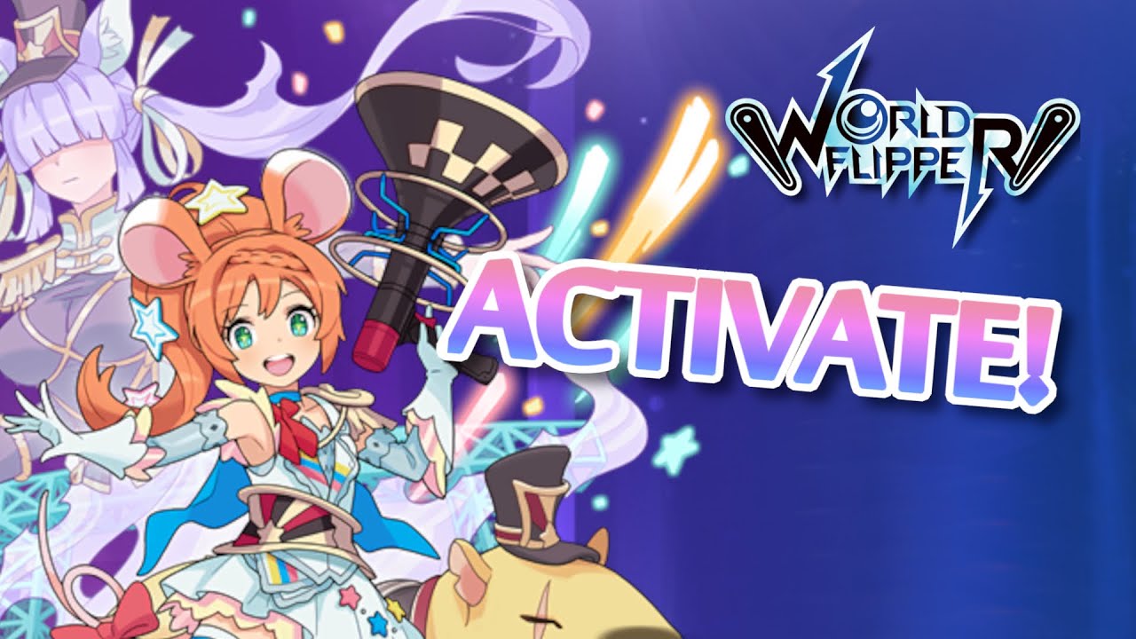 World Flipper GLB Role-Play Pinball Game!!