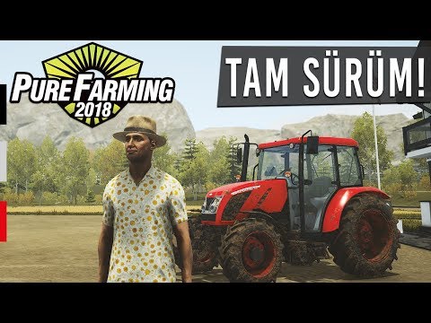 Dededen Kalan Çiftlik! Pure Farming 2018 Tam Sürüm - 1. Bölüm