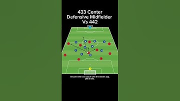 433 Center Defensive Midfielder Vs 442