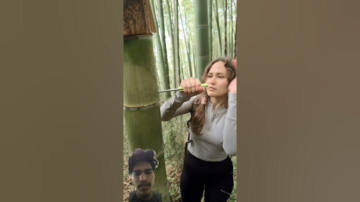 The GIRL's skills are AMAZING🔪🎋#camping #survival #bushcraft #outdoors #lifehack