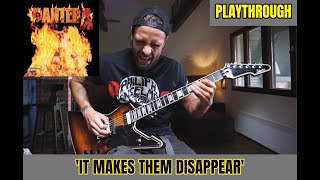 PANTERA - IT MAKES THEM DISAPPEAR - LIVING ROOM JAM 🔥 live playthrough by ATTILA VOROS