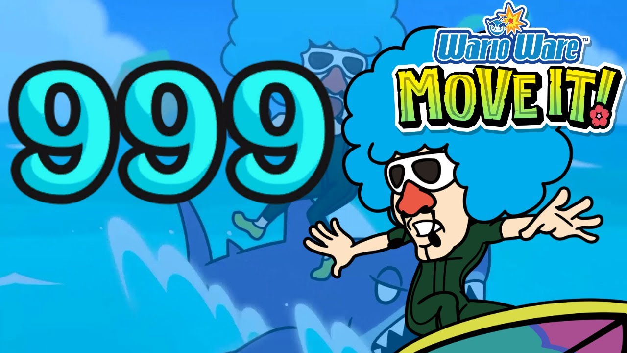 WarioWare: Move It! - Jimmy - Score: 999 (Tied WR)