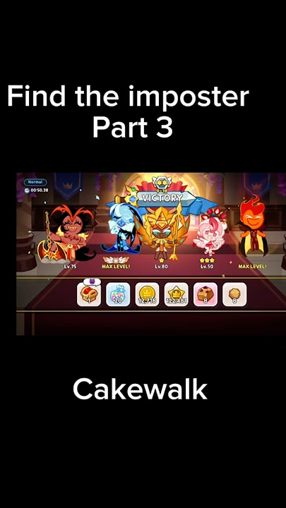 Find da imposter :D difficulty: Cakewalk #cookierunkingdom #pavlovacookie #yuh #witch #yummy #wizard