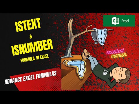 Istext and isnumber formula in Excel