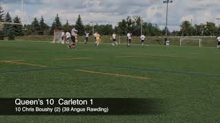 CUFLA 2018 Queens v Carleton