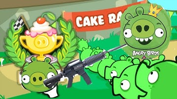 Bad Piggies Cake Race Part - 1 All Cakes Full Equipment