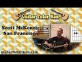 San Francisco - Scott McKenzie - Acoustic Guitar Lesson