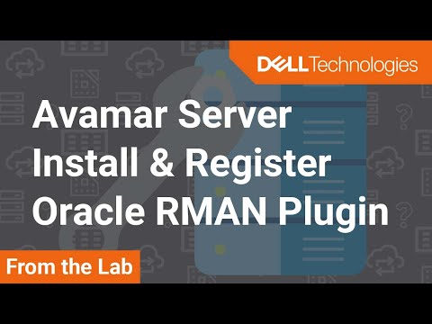 How to install and register Oracle RMAN Plugin for Linux on Avamar server