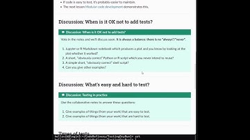 6.1 Software Testing - CodeRefinery 2025 Mar