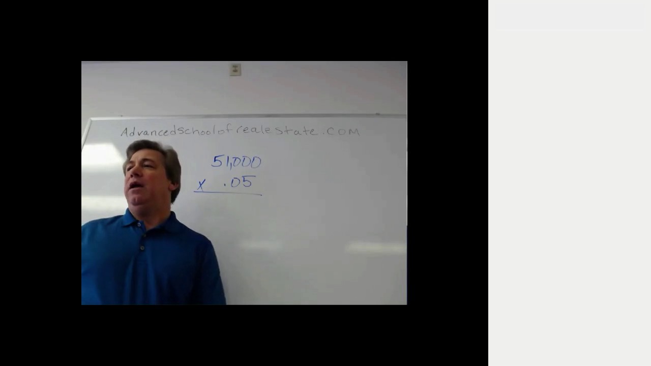 Real Estate Math Review Question 1 YouTube