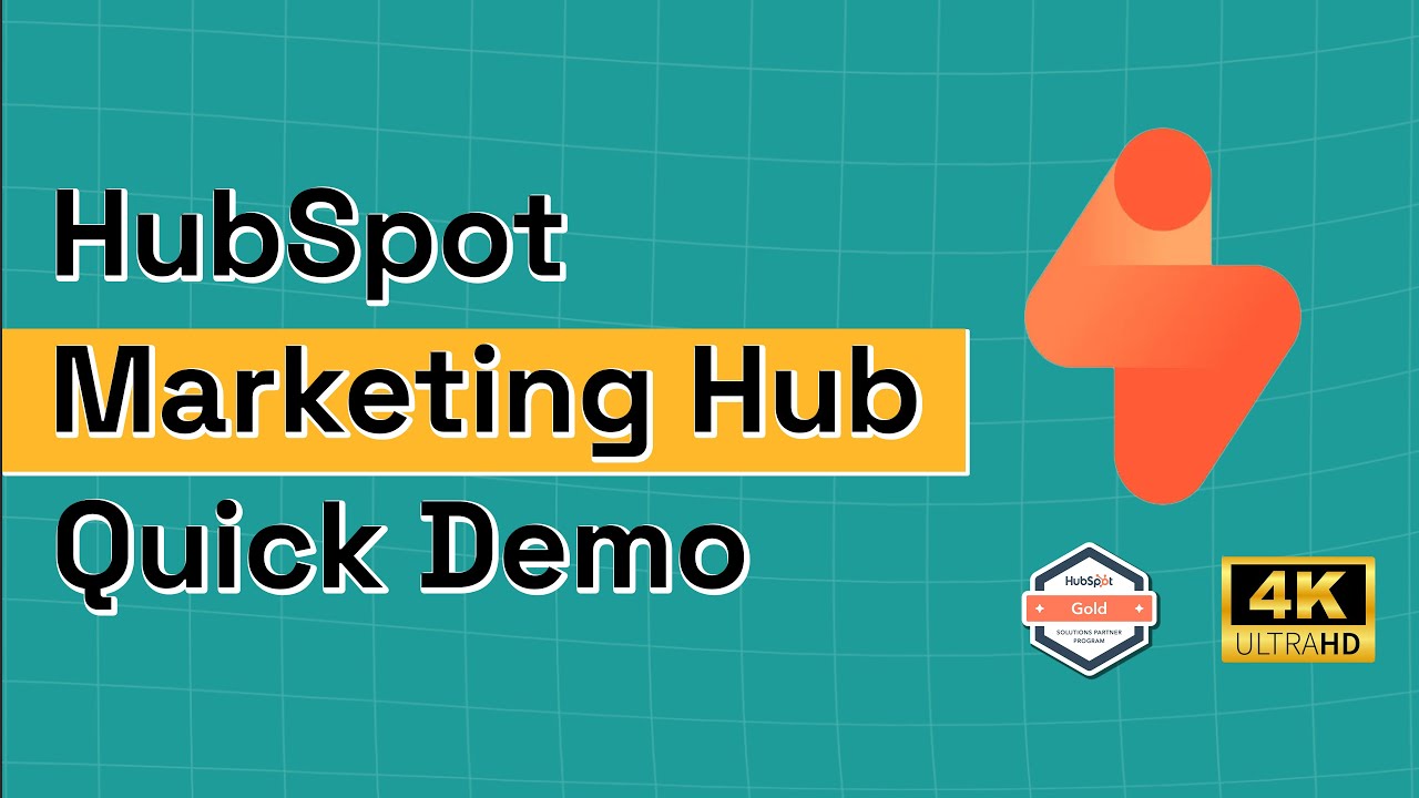 HubSpot Marketing Hub Quick Demo Marketing Software by HubSpot YouTube