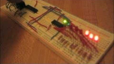 Physical Computing Lab #3 - SIPO Shift Register