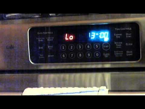 ge cafe range screen not working