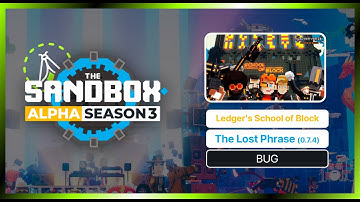 The Lost Phrase (0.7.4) — BUG | Ledger