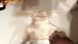 Pooters Overnight Fitted -girl fold