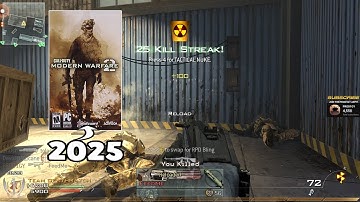 MW2 In 2025 Is EASY:INTENSE "UMP45 SILENCED" NUKE ON SCRAPYARD TDM!