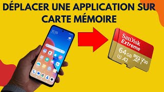 Comment déplacer les applications vers une carte mémoire micro sd sur téléphone Android