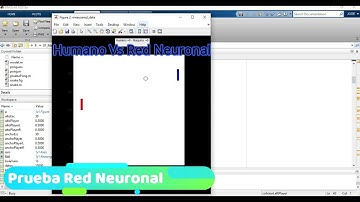 juego pong Red neuronal supervisada matlab