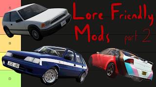 Lore Friendly Cars Tierlist (Part 2)