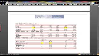 USDA WASDE Analysis