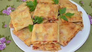 ОоЧень Вкусная Закуска Из Лаваша с Фаршем и Сыром.Рецепты Любимых Блюд.