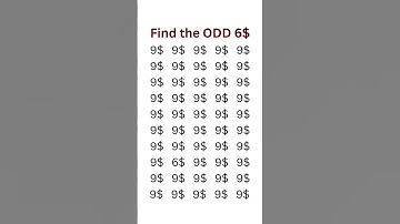 can you find 6$ in 5 seconds? #wordpuzzlegame #game #mathematics #mindbendingquiz #puzzle