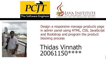 Web   Task 44   1st Year   Semester 01   Java Institute   Thidas Vinnath