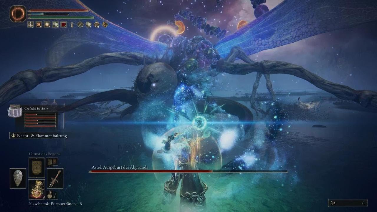 Elden Ring Astel Ausgeburt Des Abgrunds ELDEN RING Astel, Ausgeburt des Abgrunds Bossfight amk - YouTube