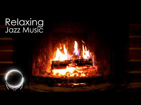 Relaxing Jazz Music & Fireplace 24/7 | Down Tempo Jazz Piano