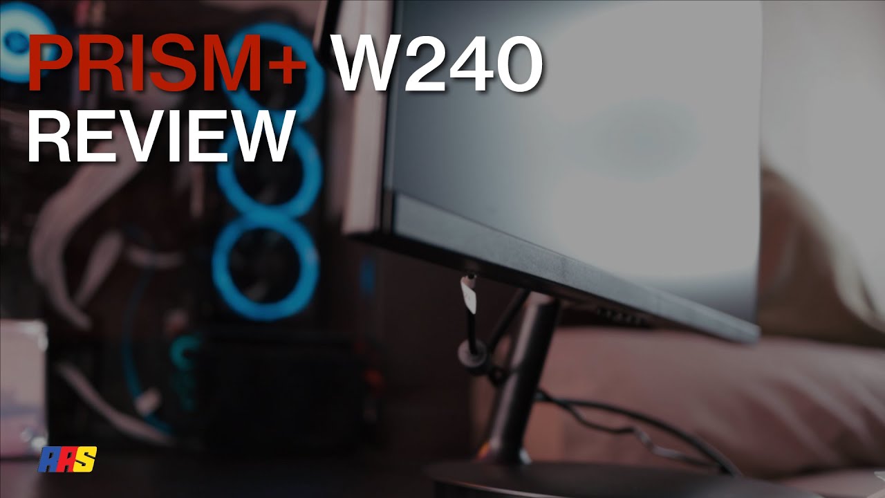 GET YOUR WORK DONE - PRISM+ W240 FHD IPS MONITOR REVIEW - YouTube