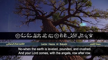 سورة الفجر | القارئ هزاع البلوشي | HD | hazae albulushi | Surat al-Fajr