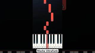 Masha Ultrafunk (Easy Piano Tutorial)