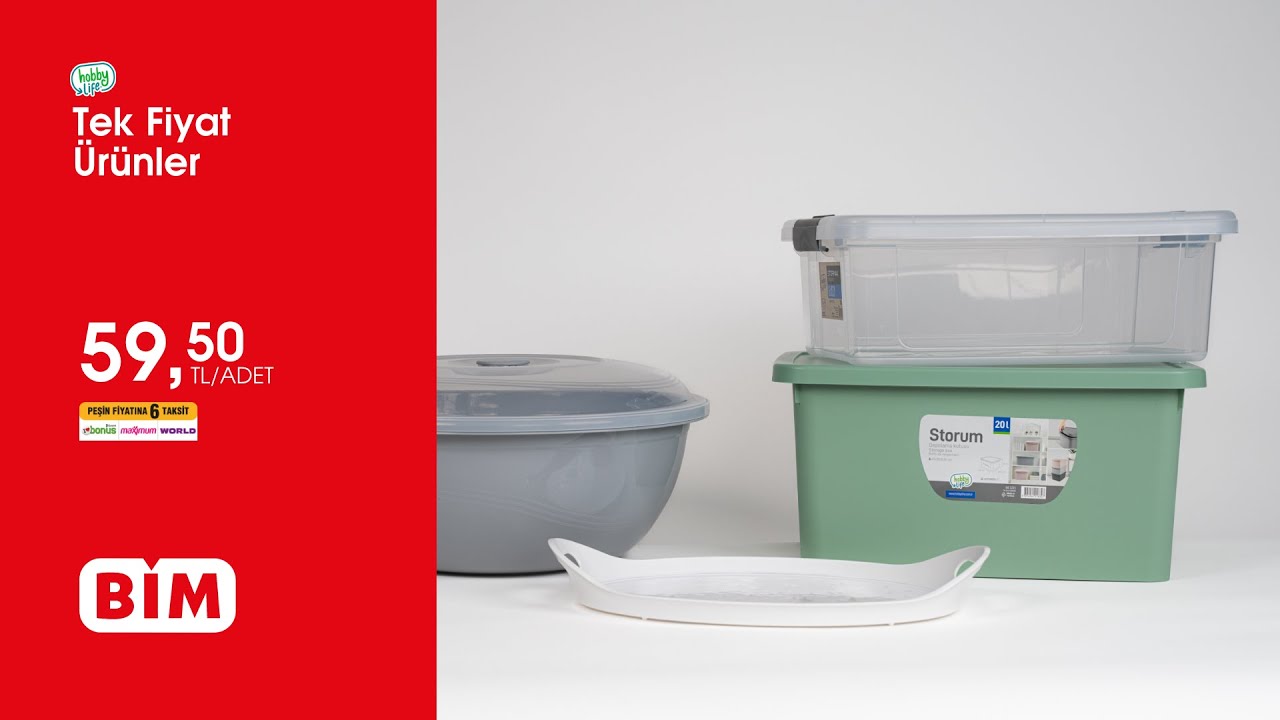 8 Eylül | Hobby Life Tek Fiyat Ürünler | BİM