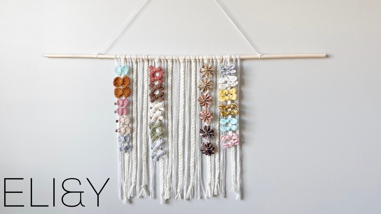 DIY Hair Accessories Holder, DIY Organiser