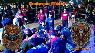 Kolab Spesial Anniversary - Bantengan KEBO ALAS ft LEMBU REKSO Live Gunungsari Tajinan