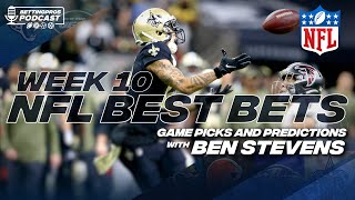 Week 10 NFL Picks and Best Bets | BettingPros Podcast