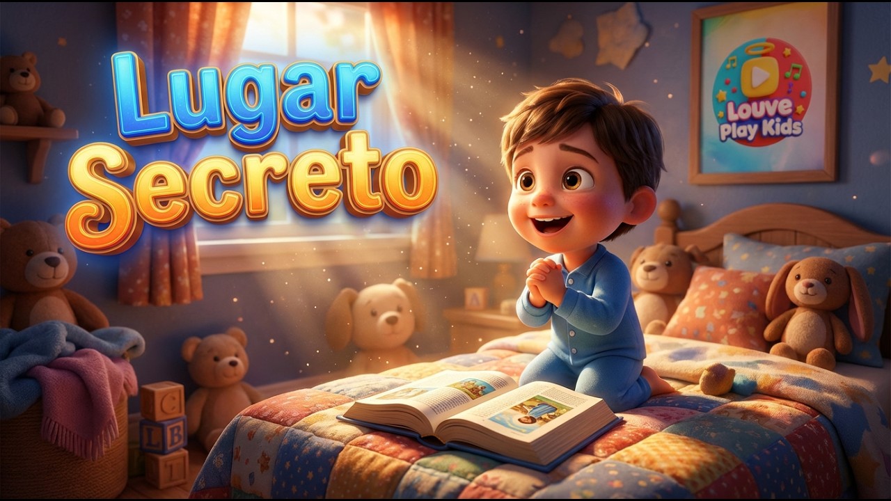 O LOUVOR MAIS LINDO DO MUNDO! ❤️ Lugar Secrto - Especial para Crianças | Louve Play Kids