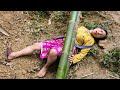 Hoang Thi Mai went into the forest alone and faced danger.