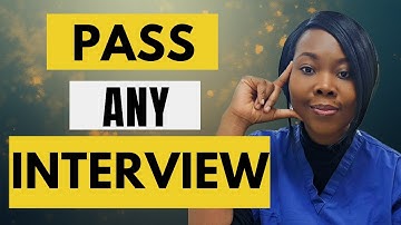 Top 5 Questions You MUST Know to Get Hired! (NHS & Private Sector) + BONUS question revealed!