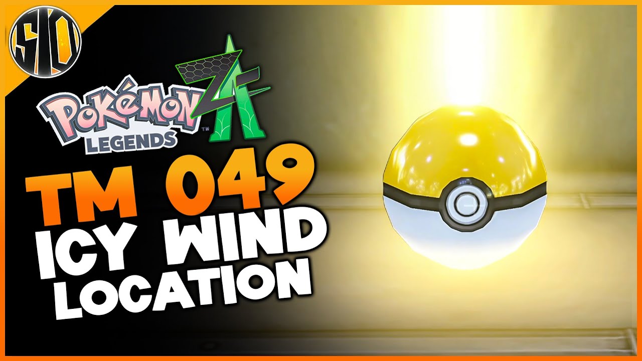 Pokemon Legends Z-A Icy Wind (TM 049) Location - YouTube