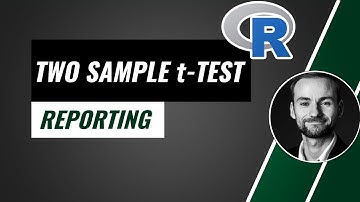 Reporting results from two sample t-test in R