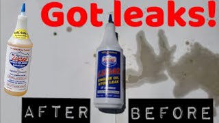 Stop Oil Consumption with Lucas oil stop leak