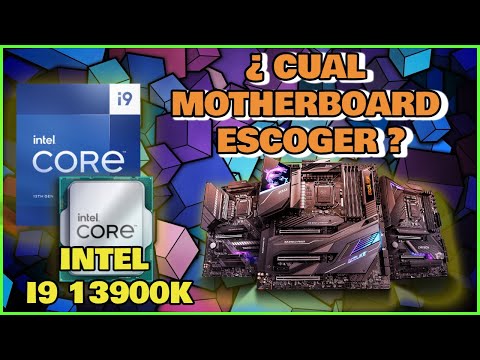 INTEL I9 13900K LAS MEJORES PLACAS BASE COMPATIBLES