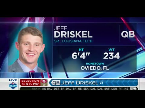 Video: Când a fost recrutat Jeff Driskel?
