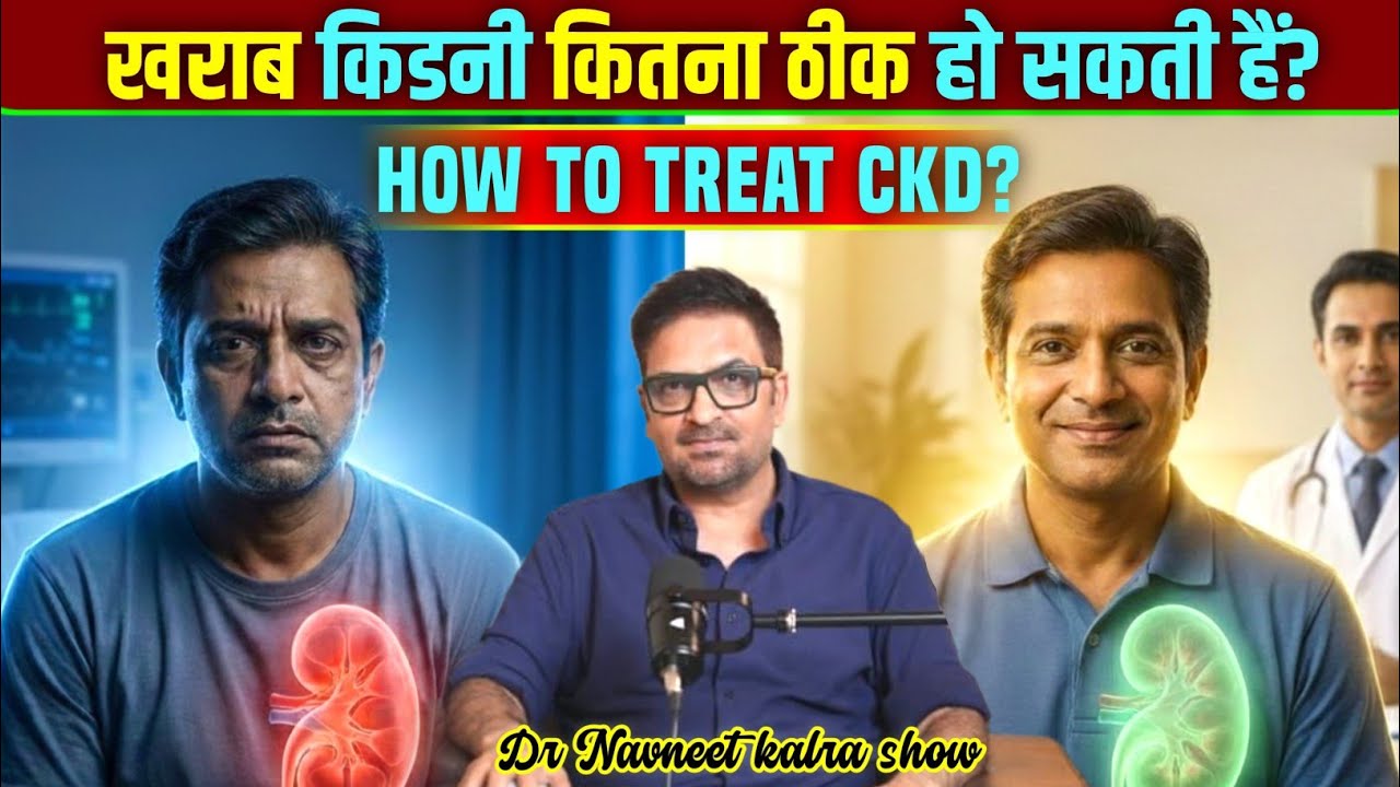 खराब किडनी (ckd ) को ठीक करना है तो ये 5 काम कर लो जो इस पेशेंट ने किया! How to treat CKD?