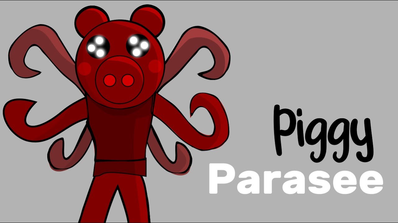 Piggy Parasee Drawing Dibujando A Piggy Parasee Youtube
