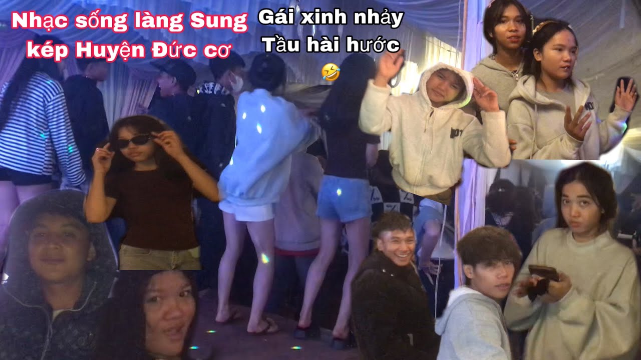 Nhạc sống Đám Cưới Làng Sung kép Đức cơ - Gái Xinh nhảy Tầu hài 🤣🤣Đặc sản Jrai ‘ Vũ Tiến nguyên TV